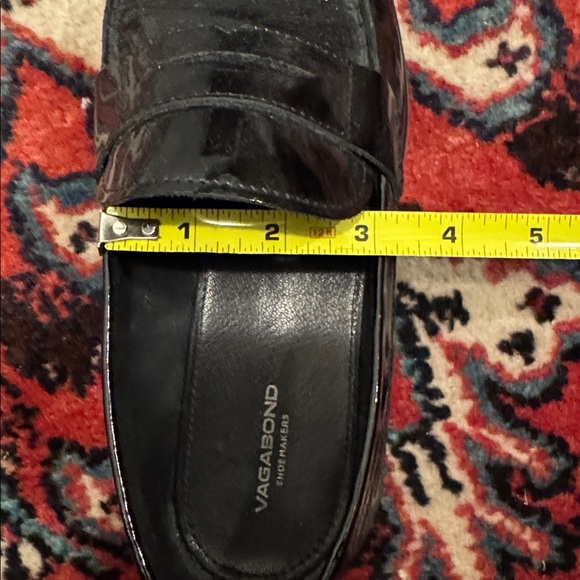 Vagabond Patent Leather Penny Loafers - Picture 9 of 11